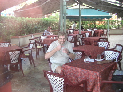 Dennis (and Terry) enjoying some Granite.